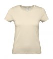 Dames T-shirt B&C E150 TW02T Natural